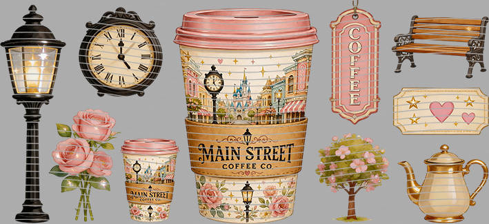 16oz Disney style-D-3246